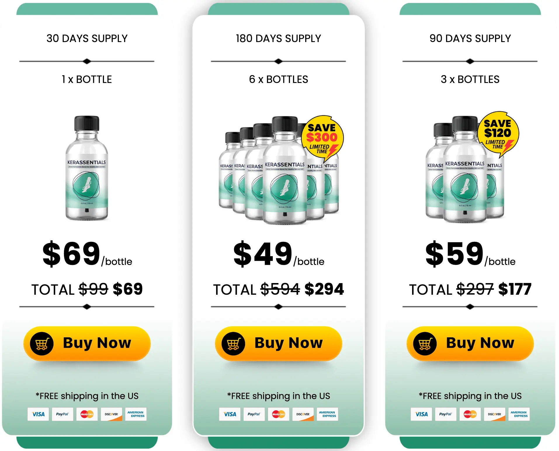 Kerassentials Order page 1